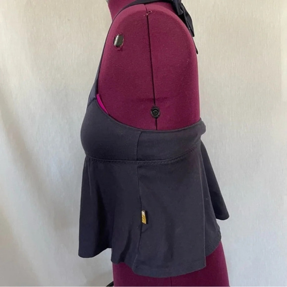 Colcci Navy Blue Tie Up Halter Top - Picture 5 of 8